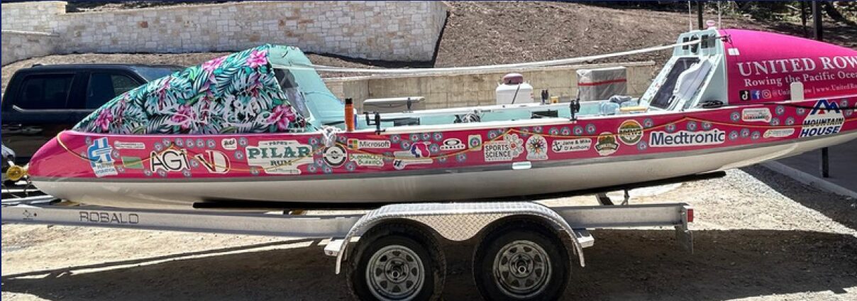 Axel Boat on Trailer