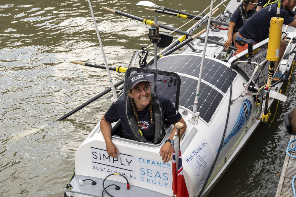Skipper Aoife Luscombe